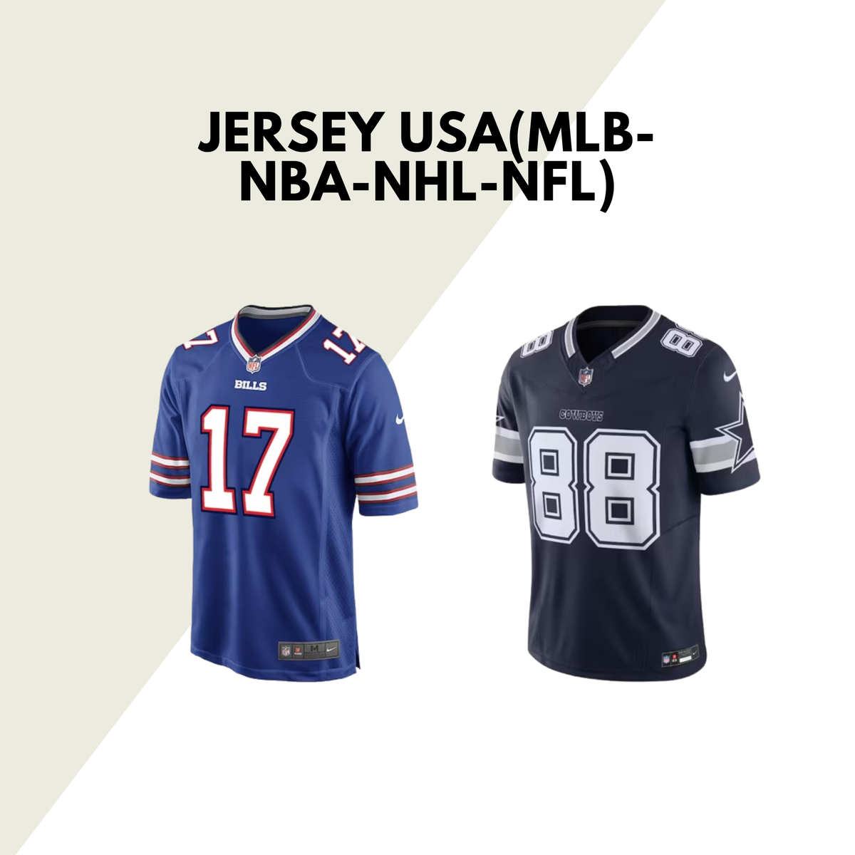 Jersey EE. UU. NFL MLB NBA NHL