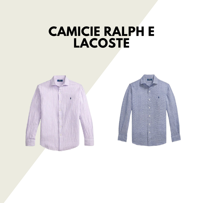 CAMISAS RALPH Y LACOSTE